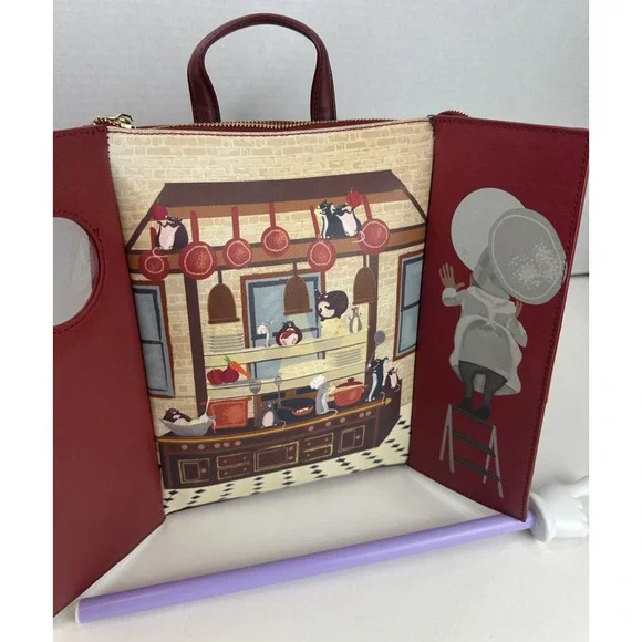 Our Universe Disney Pixar Ratatouille Kitchen Doors Mini Backpack BoxLunch - Picture 15 of 16